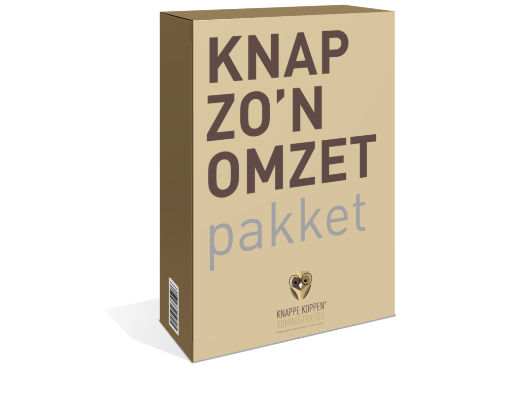 Knap zo'n omzet pakket